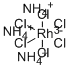 Triammonium hexachlororhodate(15336-18-2)